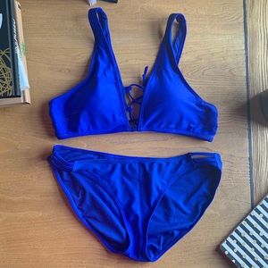 Cyn&Luca Royal Blue Bikini